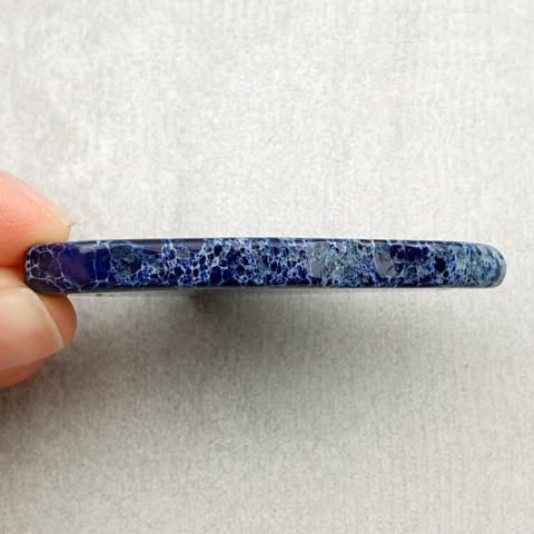 Imperial jasper slice with hole 46x34 mm no 22 Imperial jasper slice with hole 46x34 mm no 22