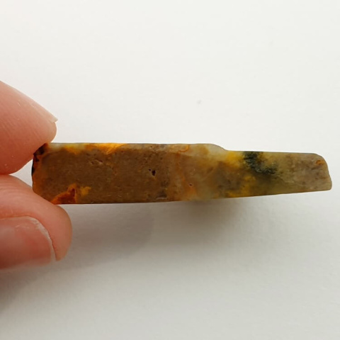 Bumblebee jasper cut raw 34x17 mm No 90 Bumblebee jasper cut raw 34x17 mm No 90