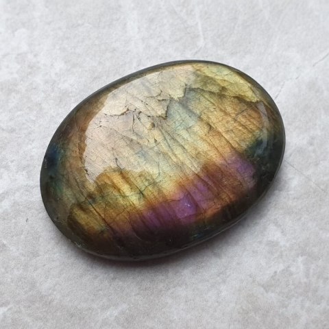 Labradorite cabochon 34x24 mm no. A535 Labradorite cabochon 34x24 mm no. A535