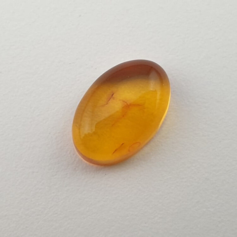 Bursztyn bałtycki kaboszon 12x8 mm nr 531 Bursztyn bałtycki kaboszon 12x8 mm nr 531
