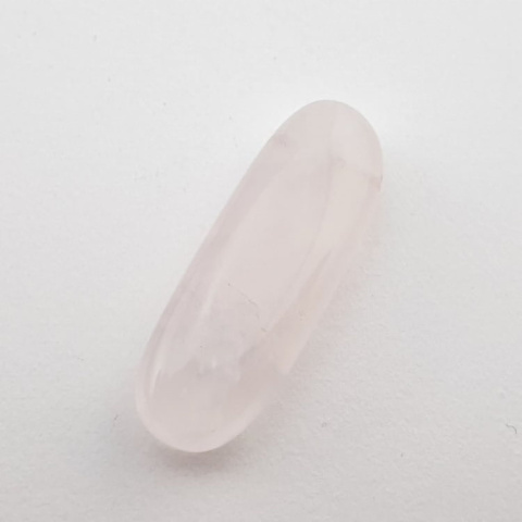 Pink quartz icicle 28x10 mm no 134 Pink quartz icicle 28x10 mm no 134