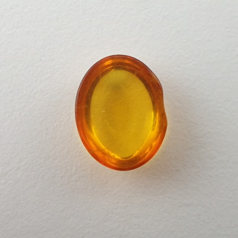 Bursztyn bałtycki kaboszon 10x8 mm nr 548 Bursztyn bałtycki kaboszon 10x8 mm nr 548
