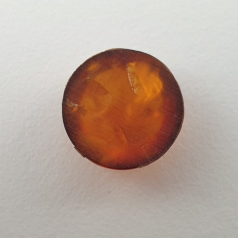Baltic amber cabochon fi 10 mm no 579 Baltic amber cabochon fi 10 mm no 579