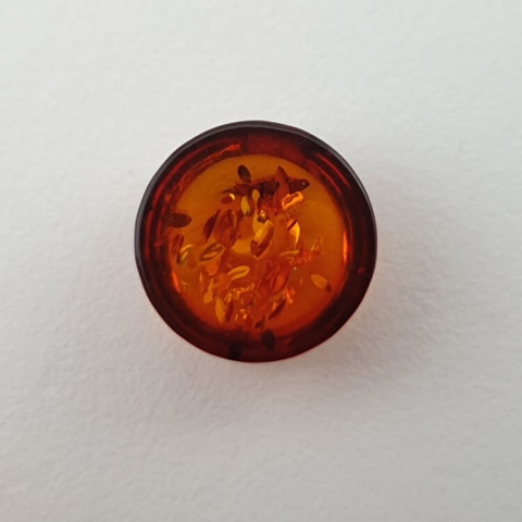 Bursztyn bałtycki kaboszon fi 10 mm nr 590 Bursztyn bałtycki kaboszon fi 10 mm nr 590