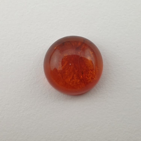 Baltic amber cabochon fi 10 mm no 601 Baltic amber cabochon fi 10 mm no 601