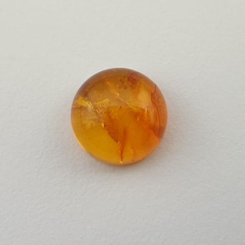 Baltic amber cabochon dia. 10 mm no 617 Baltic amber cabochon dia. 10 mm no 617