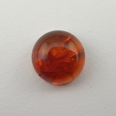 Baltic amber cabochon fi 10 mm no 636 Baltic amber cabochon fi 10 mm no 636