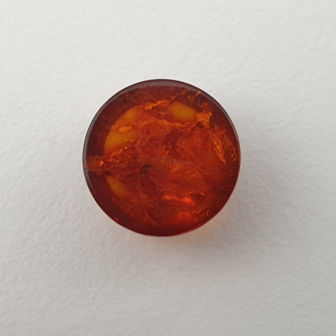 Bursztyn bałtycki kaboszon fi 10 mm nr 640 Bursztyn bałtycki kaboszon fi 10 mm nr 640