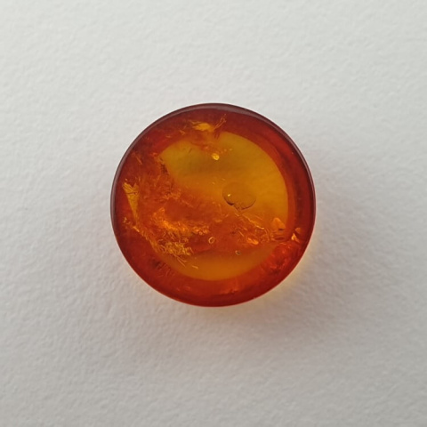 Baltic amber cabochon fi 10 mm no 659 Baltic amber cabochon fi 10 mm no 659