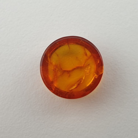Bursztyn bałtycki kaboszon fi 10 mm nr 667 Bursztyn bałtycki kaboszon fi 10 mm nr 667