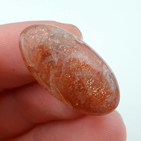 Sunstone cabochon 26x13 mm no. 58 Sunstone cabochon 26x13 mm no. 58