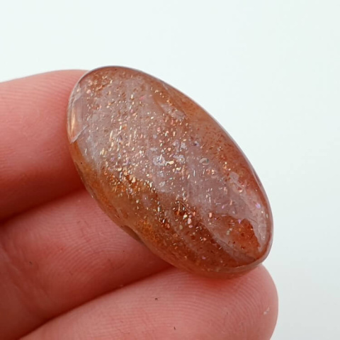 Kamień słoneczny kaboszon 26x15 mm nr 35 Kamień słoneczny kaboszon 26x15 mm nr 35