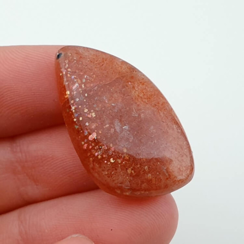 Kamień słoneczny kaboszon 28x17 mm nr 50 Kamień słoneczny kaboszon 28x17 mm nr 50
