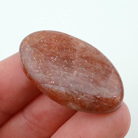 Sunstone cabochon 32x18 mm no. 1 Sunstone cabochon 32x18 mm no. 1