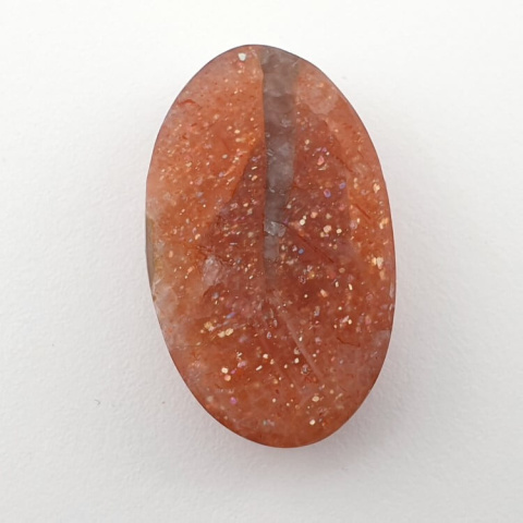 Kamień słoneczny kaboszon 32x19 mm nr 18 Kamień słoneczny kaboszon 32x19 mm nr 18