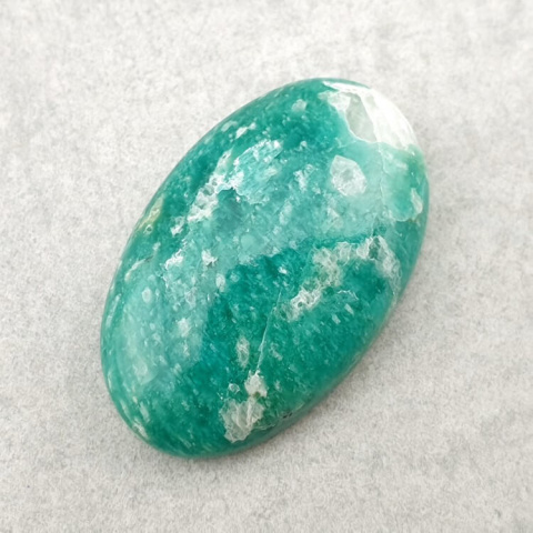Amazonite Cabochon 28x17 mm no. 76 Amazonite Cabochon 28x17 mm no. 76