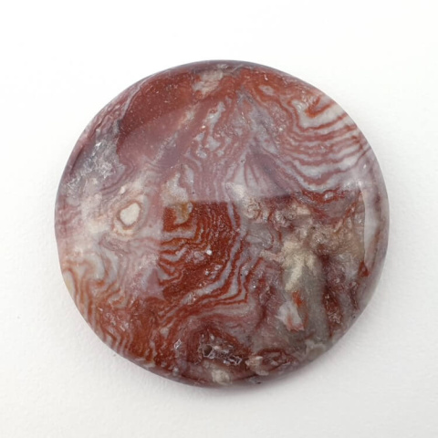 Jasper Pinktta cabochon dia. 32 mm no 10 Jasper Pinktta cabochon dia. 32 mm no 10