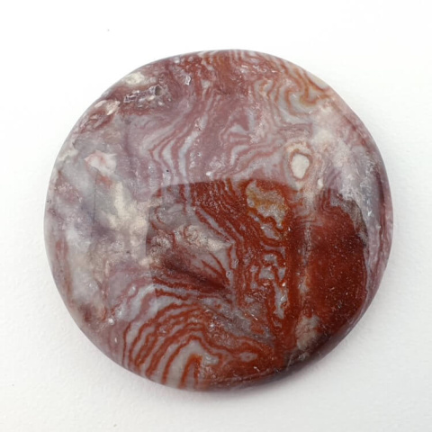 Jasper Pinktta cabochon dia. 32 mm no 10 Jasper Pinktta cabochon dia. 32 mm no 10
