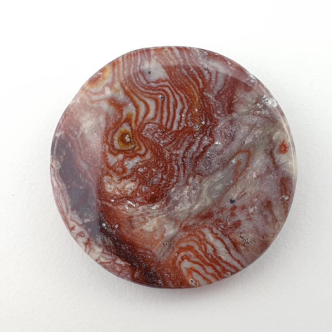 Jasper Pinktta cabochon dia. 32 mm no 10 Jasper Pinktta cabochon dia. 32 mm no 10
