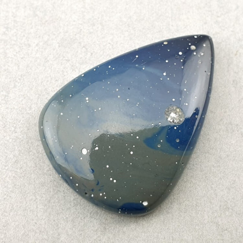 Leland blue kaboszon 30x22 mm nr 27 Leland blue kaboszon 30x22 mm nr 27