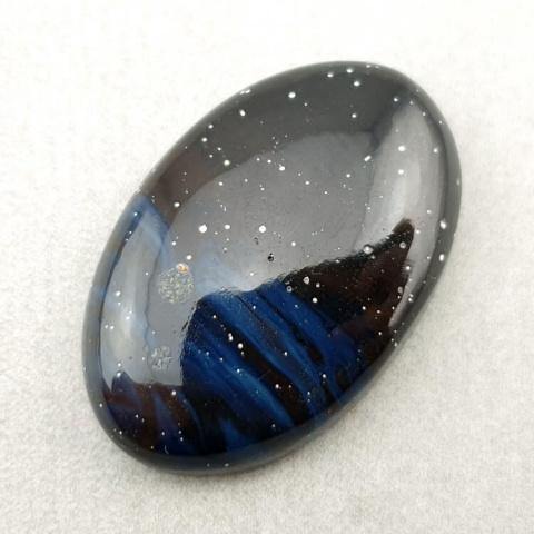 Leland blue kaboszon 31x20 mm nr 39 Leland blue kaboszon 31x20 mm nr 39