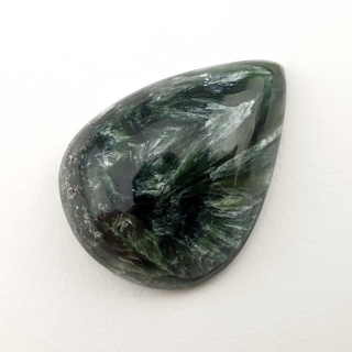 Seraphinite cabochon 27x20 mm no 33