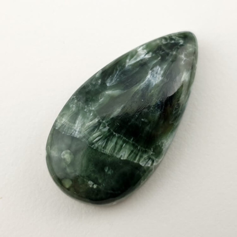 Seraphinite cabochon 28x15 mm no 27 Seraphinite cabochon 28x15 mm no 27