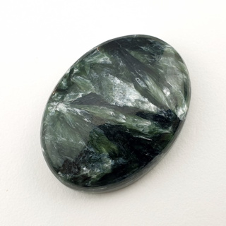 Seraphinite cabochon 29x22 mm no 10