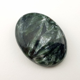 Seraphinite cabochon 29x22 mm no 10