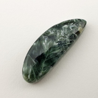Seraphinite cabochon 30x11 mm no 57