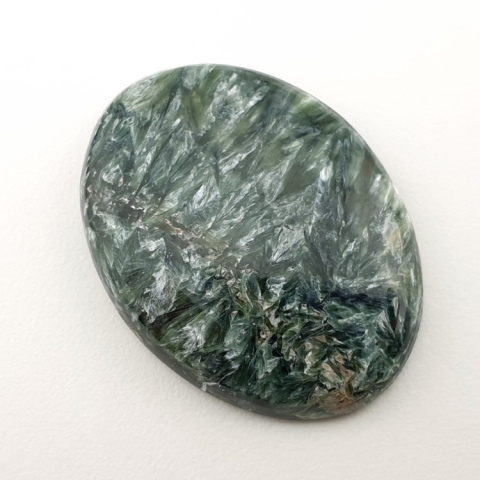 Seraphinite cabochon 33x25 mm no 7 Seraphinite cabochon 33x25 mm no 7