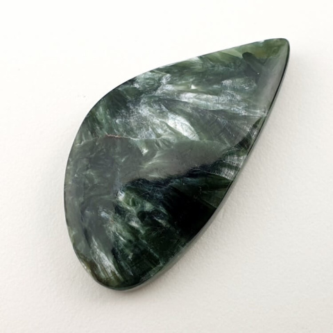 Seraphinite cabochon 36x19 mm no. 25 Seraphinite cabochon 36x19 mm no. 25
