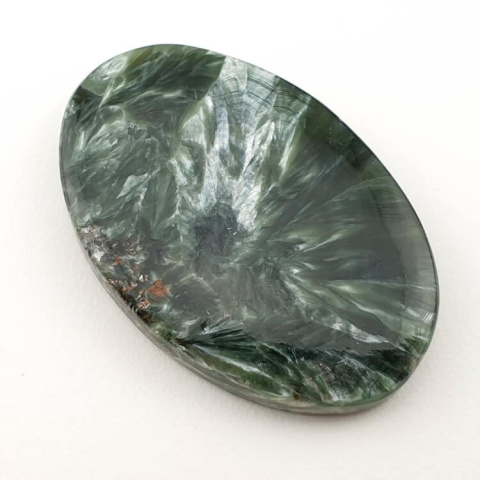 Seraphinite cabochon 39x26 mm no 19 Seraphinite cabochon 39x26 mm no 19