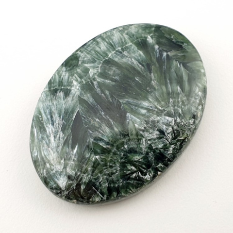 Seraphinite cabochon 40x29 mm no. 5 Seraphinite cabochon 40x29 mm no. 5