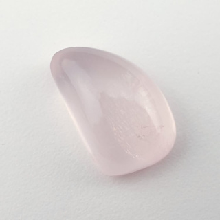 Pink quartz cabochon 18x12 mm no 176