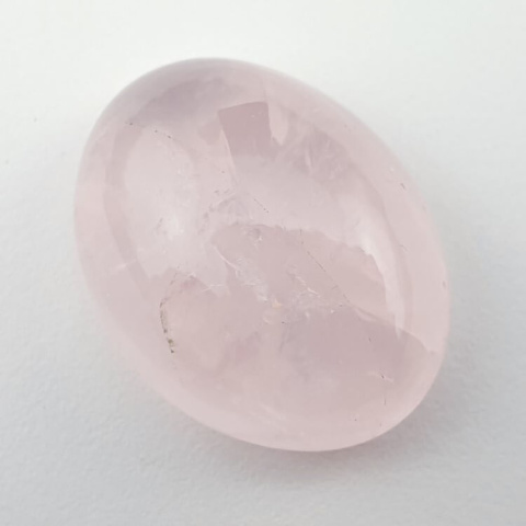 Kwarc różowy kaboszon 27x21 mm nr 128 Kwarc różowy kaboszon 27x21 mm nr 128