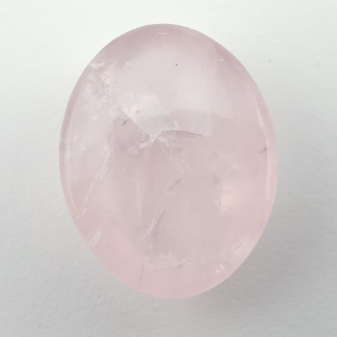 Kwarc różowy kaboszon 27x21 mm nr 128 Kwarc różowy kaboszon 27x21 mm nr 128