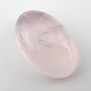 Pink quartz cabochon 28x18 mm no 127