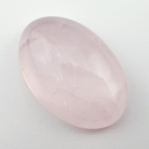 Pink quartz cabochon 32x22 mm no 140 Pink quartz cabochon 32x22 mm no 140