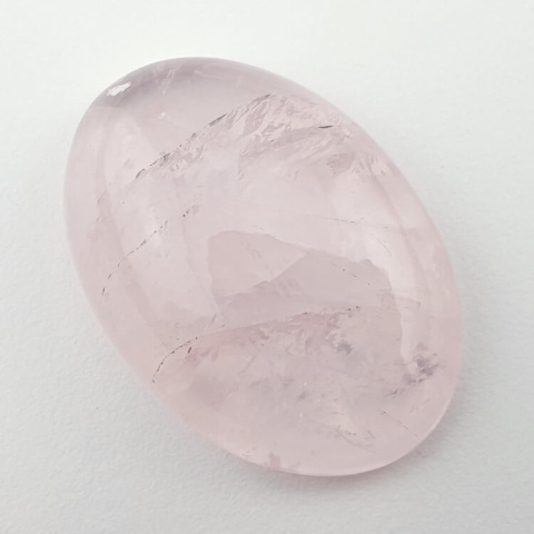 Pink quartz cabochon 33x23 mm no 142 Pink quartz cabochon 33x23 mm no 142