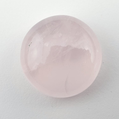 Rose quartz cabochon fi 24 mm no. 153 Rose quartz cabochon fi 24 mm no. 153