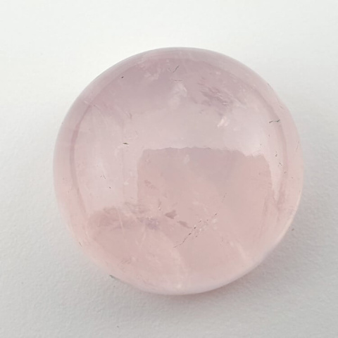 Pink quartz cabochon fi 26 mm no 125 Pink quartz cabochon fi 26 mm no 125