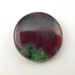 Ruby in zoysite cabochon fi 21 mm no. 93
