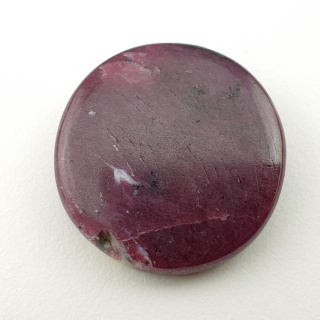 Ruby in zoisite cabochon fi 23 mm no 81