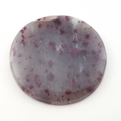 Pink tourmaline cabochon ~fi 37 mm no 26 Pink tourmaline cabochon ~fi 37 mm no 26