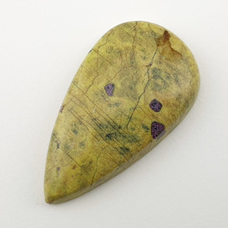 Atlantisite cabochon 42x23 mm no 9