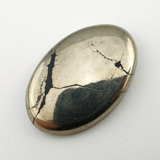 Piryt kaboszon 26x17 mm nr 126