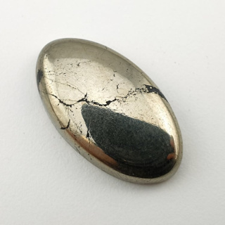 Pyrite cabochon 27x15 mm no 118