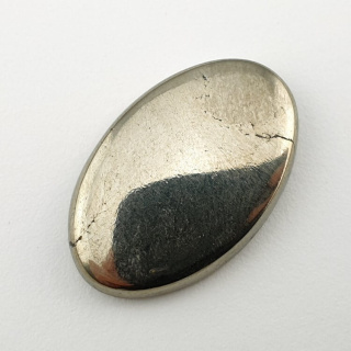 Pyrite cabochon 28x18 mm no. 130
