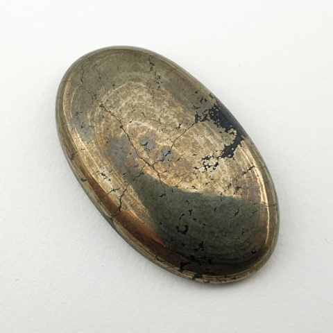 Pyrite cabochon 29x17 mm no 128 Pyrite cabochon 29x17 mm no 128